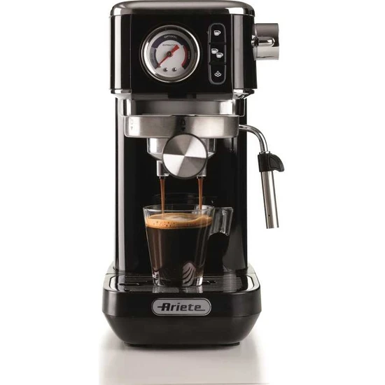 Ariete Moderna Espresso Slim Kahve Makinesi - Siyah