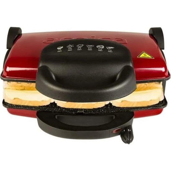 ARNICA GH26111 Ayvalık 4000 Tost Makinesi Kırmızı