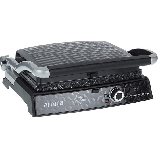 ARNICA GH26251 Dıamond Tost Makinesi Siyah