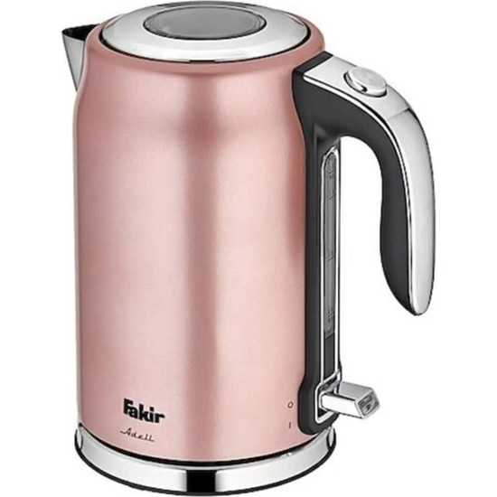 Fakir Adell Çelik Kettle - Rosie 1,7 lt Gizli Rezistanslı Otomatik Kapanma Özellikli