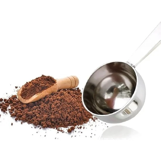 Zeze Home 2 Adet Ölçü Kaşığı - Paslanmaz Çelik Kahve, Baharat, Çay Ölçü Kaşığı