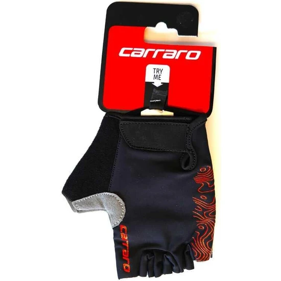 Carraro Large Kısa Parmak Eldiven Kırmızı CR-23013