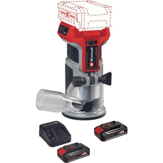 Einhell Tp-Et 18 Li Bl 2X2.5AH Akülü Tek El Kenar Frezesi