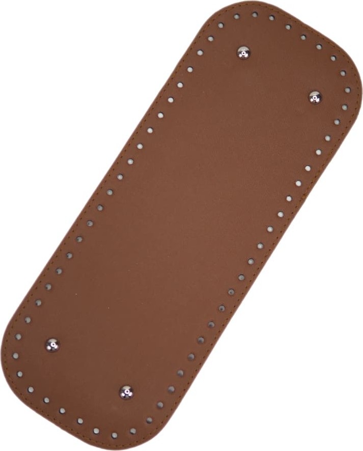 Ritzz Dikdörtgen Suni Deri Çanta Tabanı 32 x 12 cm Kahverengi görsel 5