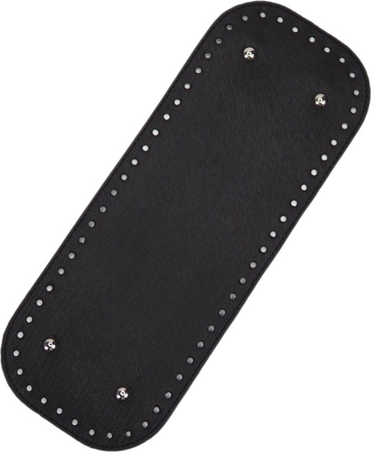 Ritzz Dikdörtgen Suni Deri Çanta Tabanı 32 x 12 cm Kahverengi görsel 2