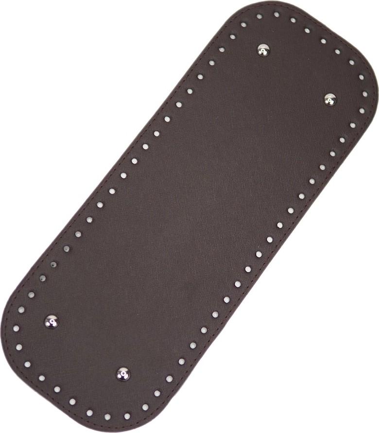 Ritzz Dikdörtgen Suni Deri Çanta Tabanı 32 x 12 cm Kahverengi görsel 4