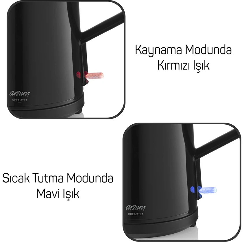 Resim Arzum AR3134 Dreamtea 1650 W Çay Makinesi 