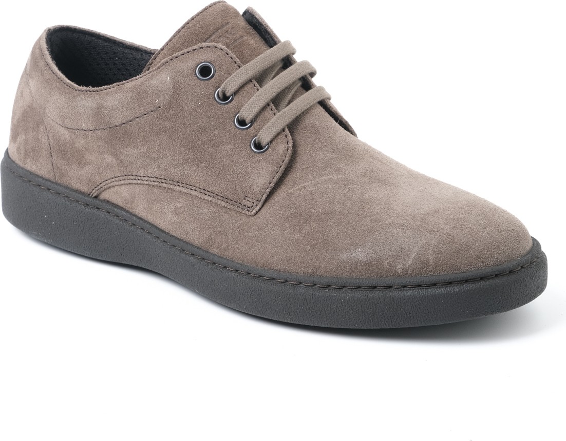 Frau Erkek Oxford/ayakkabı 19A4 Frau Waxy Laces Shoes Visone