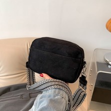 Beiye Trendy Kadın Saf Renk Pu Crossbody Kadın Küçük Kadın Omuz Küçük Kare Çantası (Yurt Dışından)