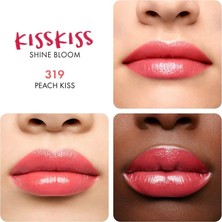 Guerlain Kiss Kiss Shine Bloom Lipstick 319 Peach Kiss