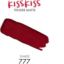 Guerlain Kiss Kiss Lips Tender Matte  777 Eternal Red