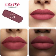 Guerlain Kiss Kiss Lips Tender Matte 721 Dear Rose