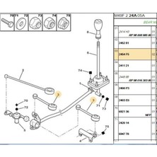 Brasse Vites Çubuğu Kısa Partner Berlingo Dw8 (BRS2454F5-2454F5)