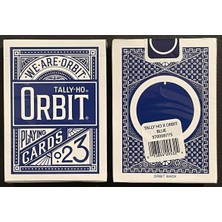 Bicycle Tally Ho Orbit Blue  Oyun Kartı - Mavi Deste