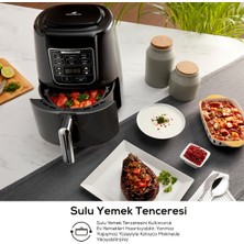 Karaca Air Pro Cook 3 In 1 Xl Ev Yemeği, Közleme, Airfryer Black Gold 4 Kişilik