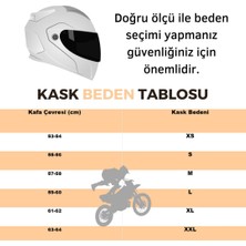 Mts 910 Mat Gri Motosiklet Kask