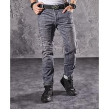 Motobıke Jeans 6021 Ewan Erkek Gri Kot Pantolon