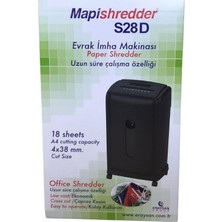 Mapi Mapishredder S28 D Evrak Imha Makinesi