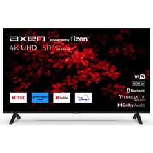 Axen AX50FMN501 50'' 126 Ekran Uydu Alıcılı 4K Ultra HD Smart LED TV