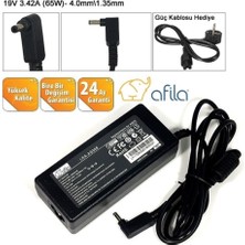 Afila Asus X540MA-GO232C X540MA-GO232D Adaptör Şarj Cihazı 65W
