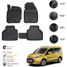 OtoLine Ford Tourneo Courier 2018 3D Havuzlu Paspas Otl