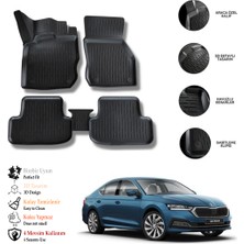 OtoLine Skoda Octavıa 2026 3D Havuzlu Paspas Otl