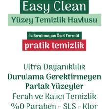 Easy Clean Beyaz Sabun Katkılı Yüzey Temizlik Havlusu 2X70 (140 Yaprak)