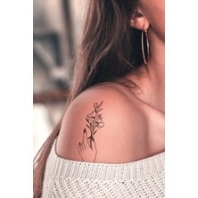 BP Tattoo Dolce 3 Parça Gerçekçi Çiçek Dövmesi