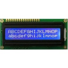 Robikit 2X16 LCD Mavi Ekran Sol Üst