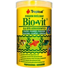 Tropical Bio-Vit Bitkisel Içerikli Pul Balık Yemi 100 ml 20 gr