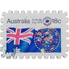 Dünyadan Hediyeler Avustralya Temalı Pul Magnet