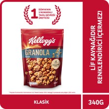 Kellogg's Granola Klasik 340 Gr, %56 Yulaf içerir