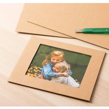 Sonsuz Ambalaj Kraft 35X50 Oluklu Mukavva Karton (10'lu Paket) 3mm Maket Kartonu - Ödev Kartonu - Tuval Kartonu