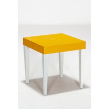 Mobetto Junior Kare Ergonomik Konforlu Anaokulu Kreş Çocuk Masası - Sarı