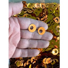 Gönülden Tasarım 1 cm 50 gr Delikli 1. Kalite Çanta Pulu Oya Yazma Pulu Dikiş Aksesuarı Payet