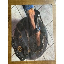 Gönülden Tasarım 24X18 cm Ayakkabı Boncuk Işleme Arma Aplike Dikiş Hobi Aksesuarı
