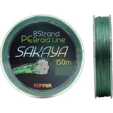 Nippon Sakaya 150 mt Ip Misina 8x D.green Yeşil 0,10 mm