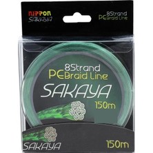 Nippon Sakaya 150 mt Ip Misina 8x D.green Yeşil 0,10 mm