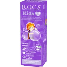Rocs Kids Balon Sakızı Tadında Diş Macunu 45g (4-7 yaş)