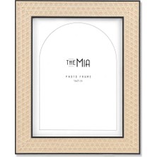 The Mia Rotan Fotoğraf Çerçevesi Siyah 21X16 cm