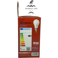 Anadolu Led 9W LED Beyaz Ampul