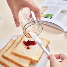 Jingyikeji Konserve Açacağı Uçlu Silikon Reçel Yayıcı Spatula, Kavanoz Için Çok Amaçlı Yayıcılar, Fıstık Ezmesi Jöle Yayıcı, Çikolata Yayıcı Karıştırma Kazıyıcı (Yurt Dışından)