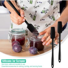 Jingyikeji Uzun Saplı Silikon Kavanoz Spatula Mutfak Kazıyıcı Spatula Yapışmaz Kauçuk Kazıyıcı Kavanozlar, Smoothieler, Blenderler Için Silikon Kazıyıcı Pişirme Pişirme Karıştırma Karıştırma (Yurt Dışından)