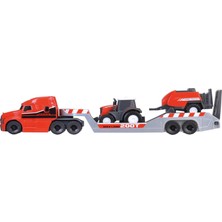 Toys Dickie Massey Ferguson Mikro Çiftlik Kamyonu, Traktör ve Römorklu 203735004