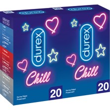 Durex Chill 40'lı Karma Paket Prezervatif