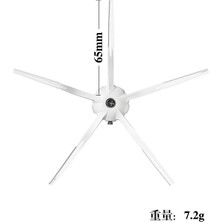 Zhicheng Roborock S7 / T7S Plus / G10 / G10S / G10S Pro / T8 / Q7MAX / Q7MAX + / Q5 / Q5 + / S7MAXV Ultra * Plus / ** Robot Süpürge Için Beyaz Yan Fırça (Yurt Dışından)