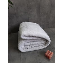 Bonny Home Aurora Gri Çift Kişilik Welsoft Peluş Battaniye