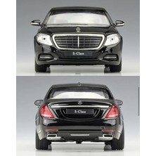 Carstore Mercedes S Class 1:24 Siyah Maket Model Metal Araba Birebir Ayni