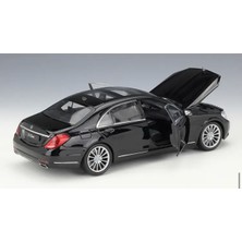 Carstore Mercedes S Class 1:24 Siyah Maket Model Metal Araba Birebir Ayni