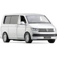 Carstore Vw Lisansli Transporter Maket Metal Araba Birebir Ayni Gümüş Gri
